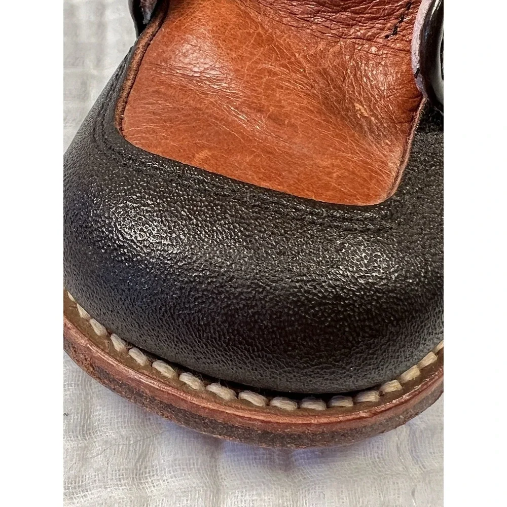 Vintage Little Shavers Foot Traits Toddler Shoes Size 6 Leather Made USA